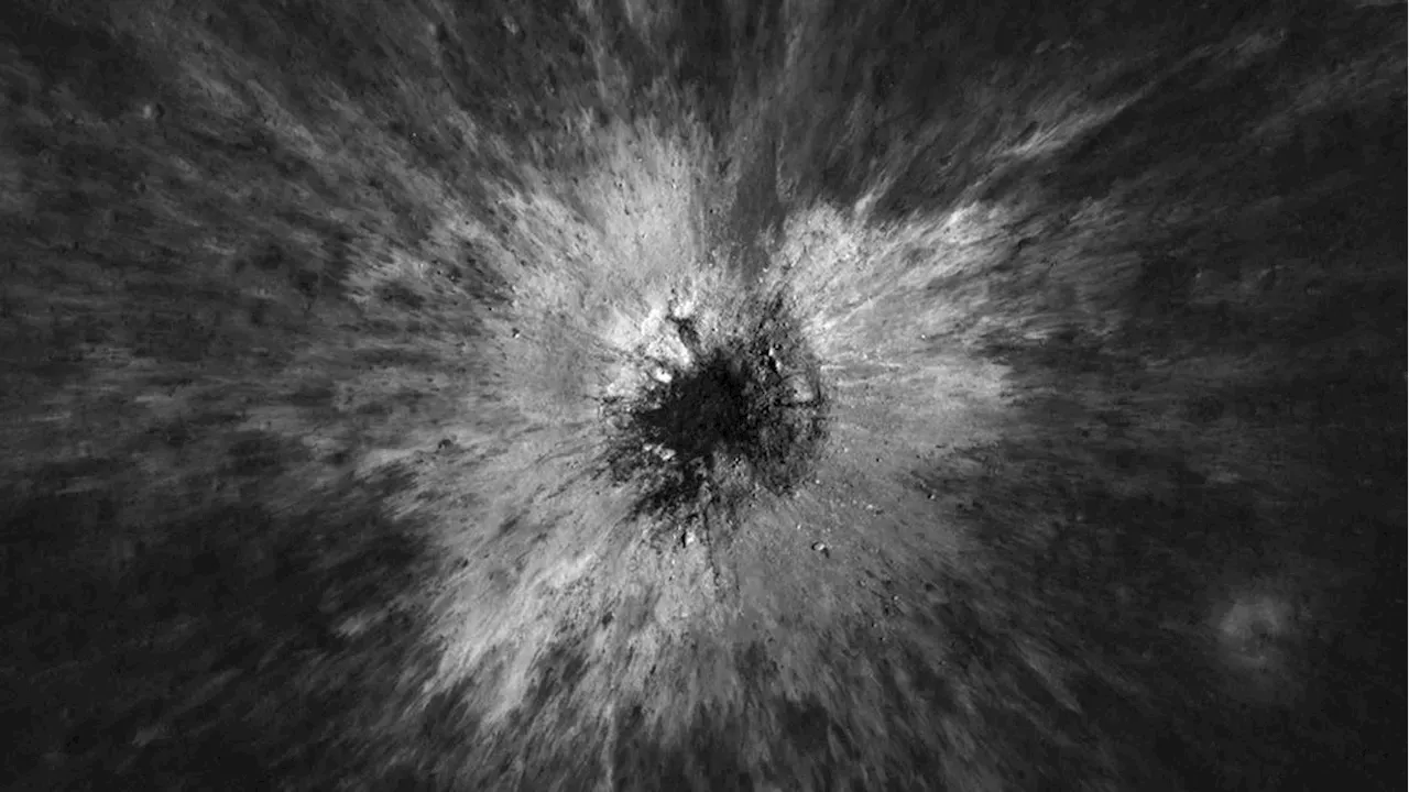 NASA orbiter spots massive 'once-in-a-century' crater on moon