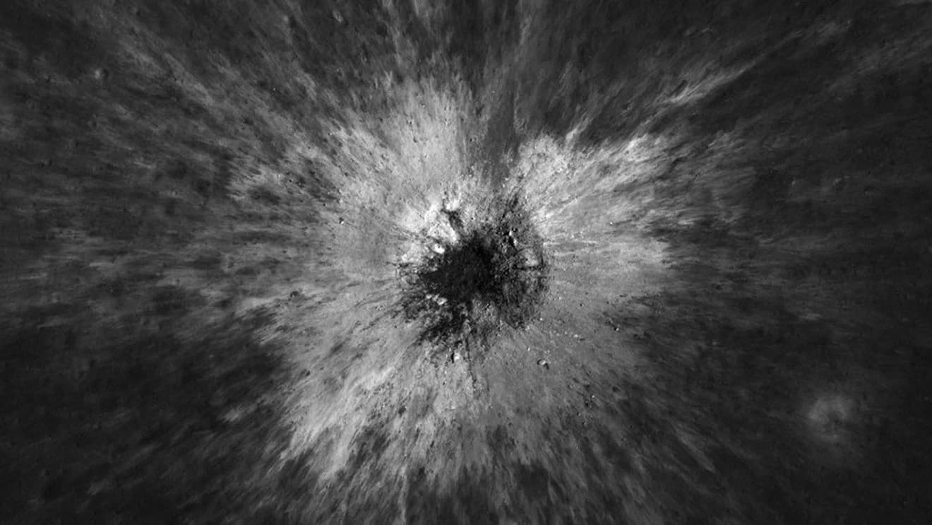 NASA orbiter spots massive 'once-in-a-century' crater on moon